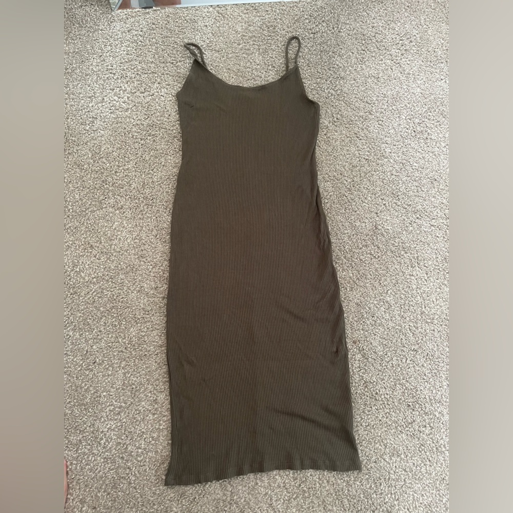 H&M Black Asymmetrical Pencil Maxi Skirt